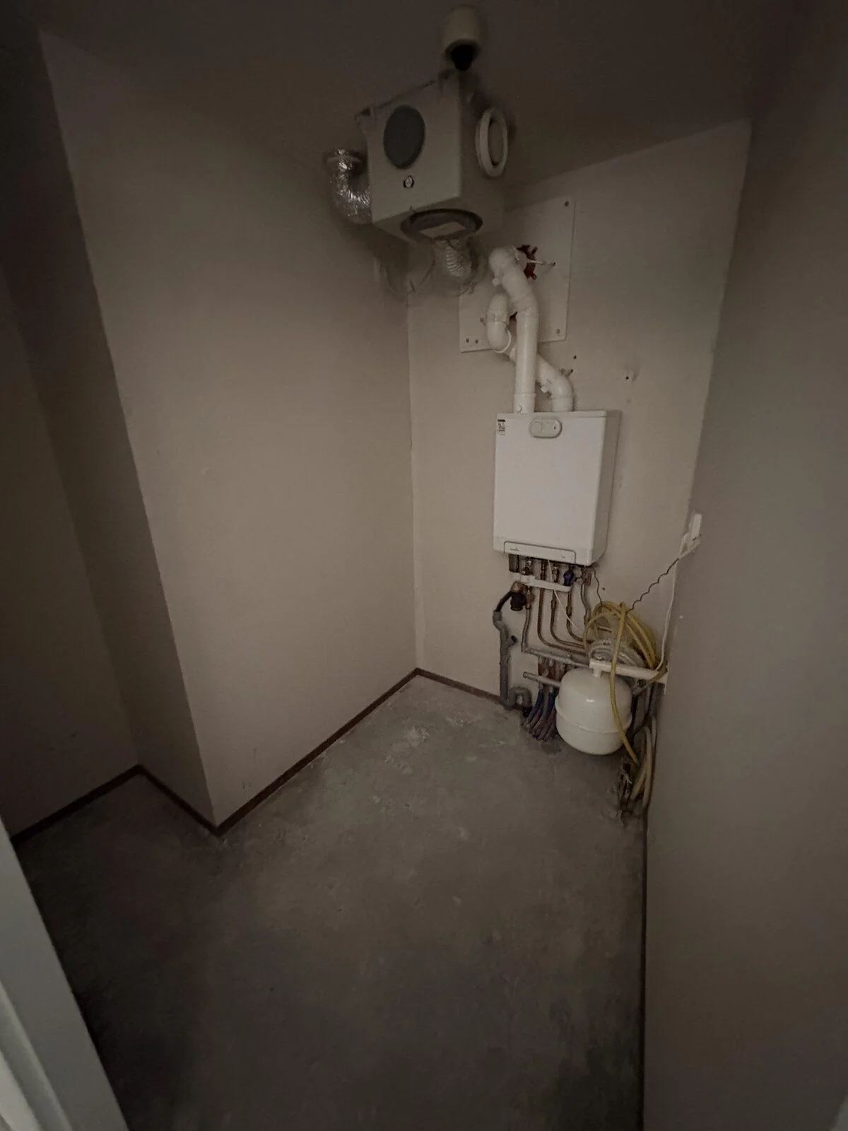 Wasruimte na oplevering