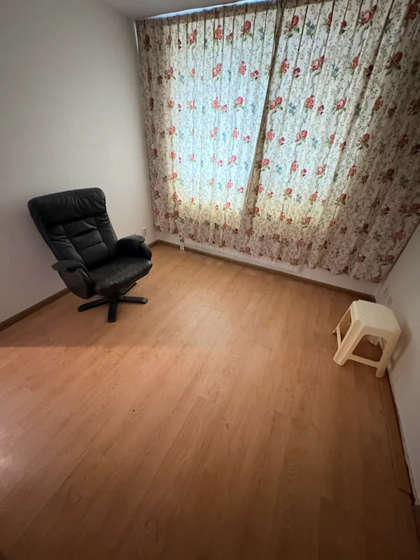 Slaapkamer tijdens de voorinspectie